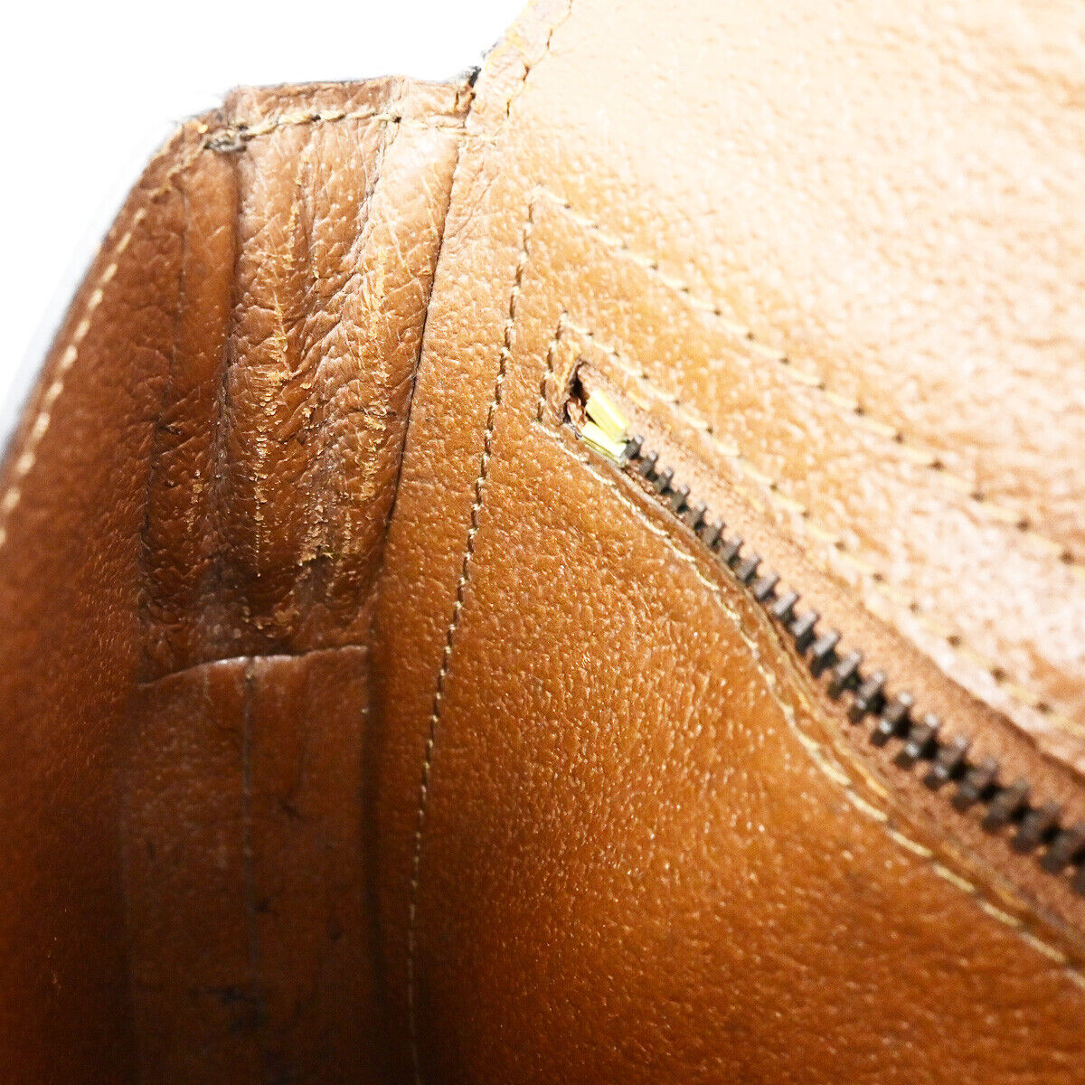 LOUIS VUITTON Chantilly PM Shoulder Bag Monogram Leather Brown M51234 60YG608