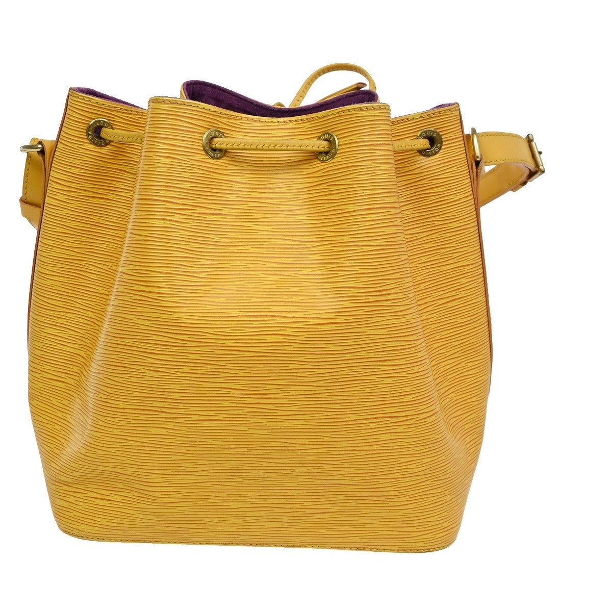 LOUIS VUITTON Petit Noe Drawstring Shoulder Bag Epi Leather YW M44107 34KB586