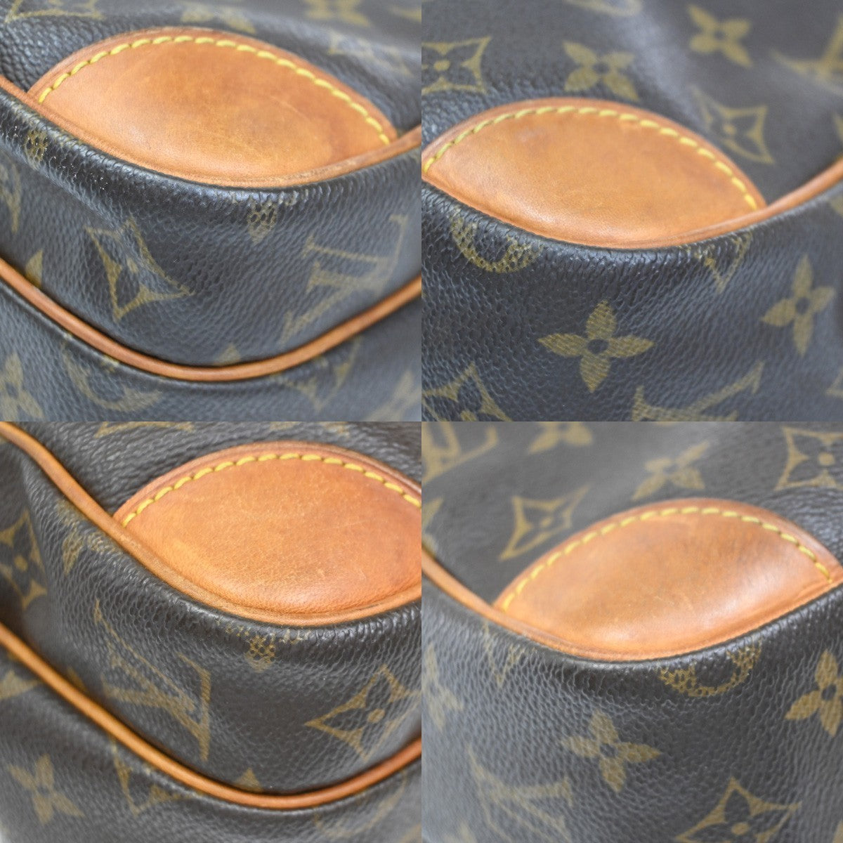 LOUIS VUITTON Nile Crossbody Shoulder Bag Monogram Leather Brown M45244 30CA617