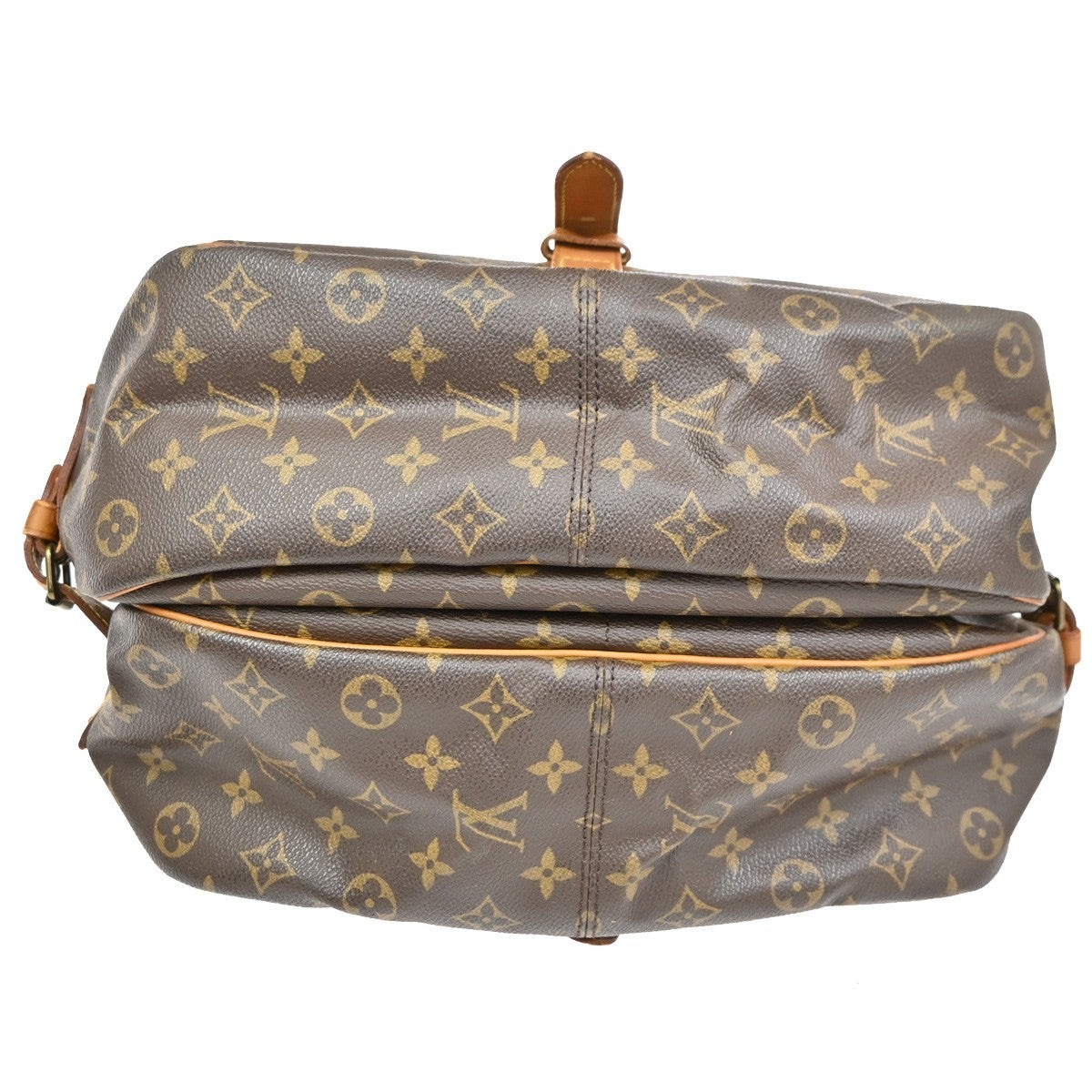 LOUIS VUITTON Saumur 35 Shoulder Bag Monogram Leather BN France M42254 83TA268