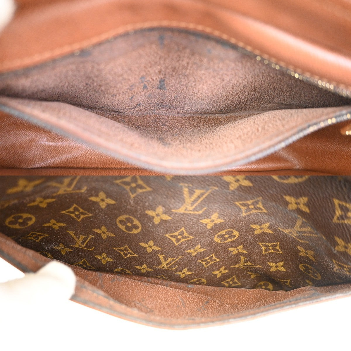 LOUIS VUITTON Trocadero 30 Shoulder Bag Monogram Leather Brown M51272 89TA340