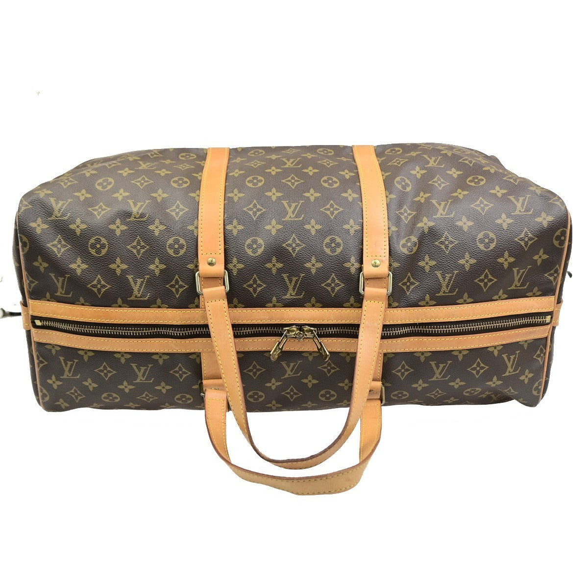 LOUIS VUITTON Sac Souple 55 Travel Hand Bag Monogram Leather BN M41622 72YJ231