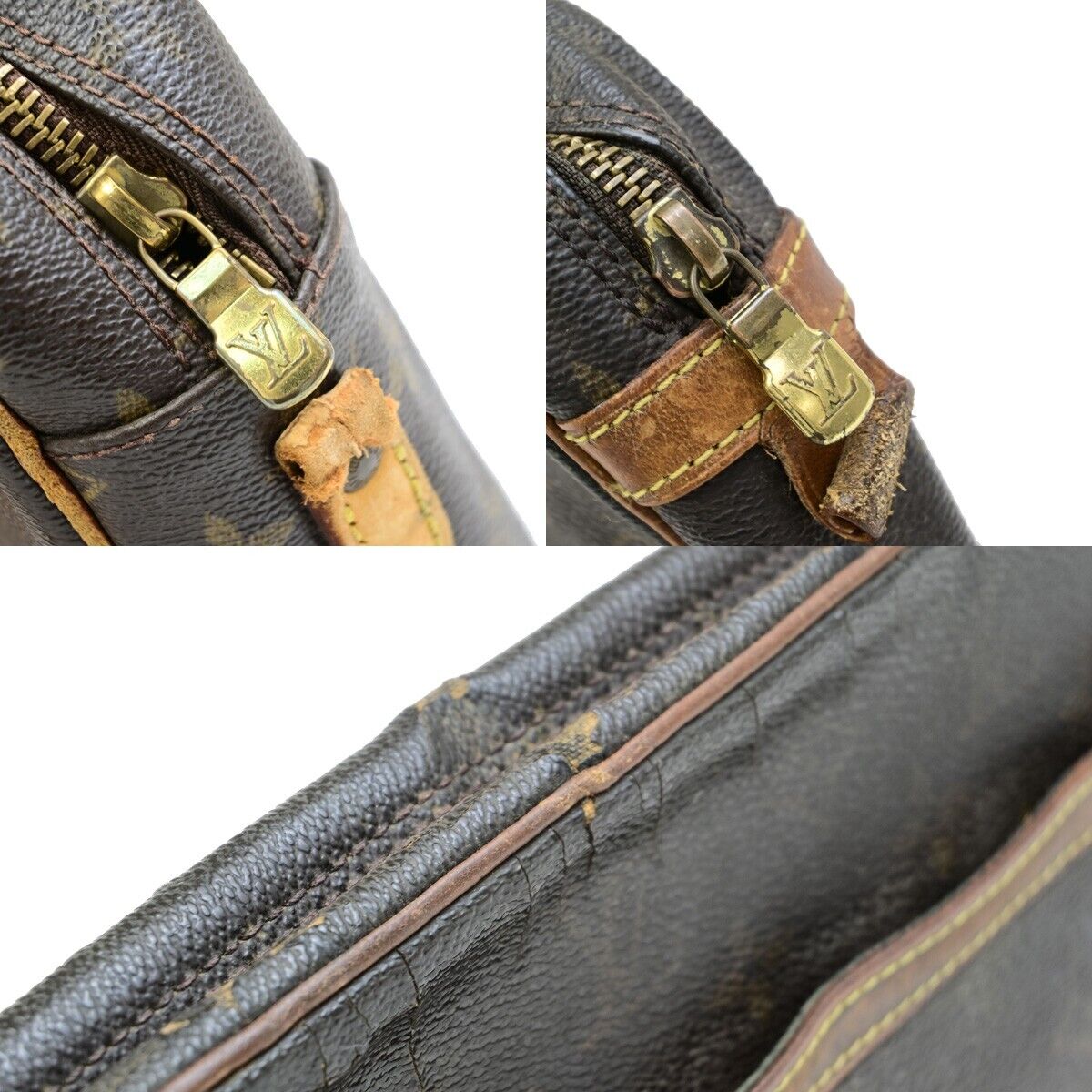 LOUIS VUITTON 2 Set Trocadero Compiegne Shoulder Bag Monogram Leather BN 63EE055
