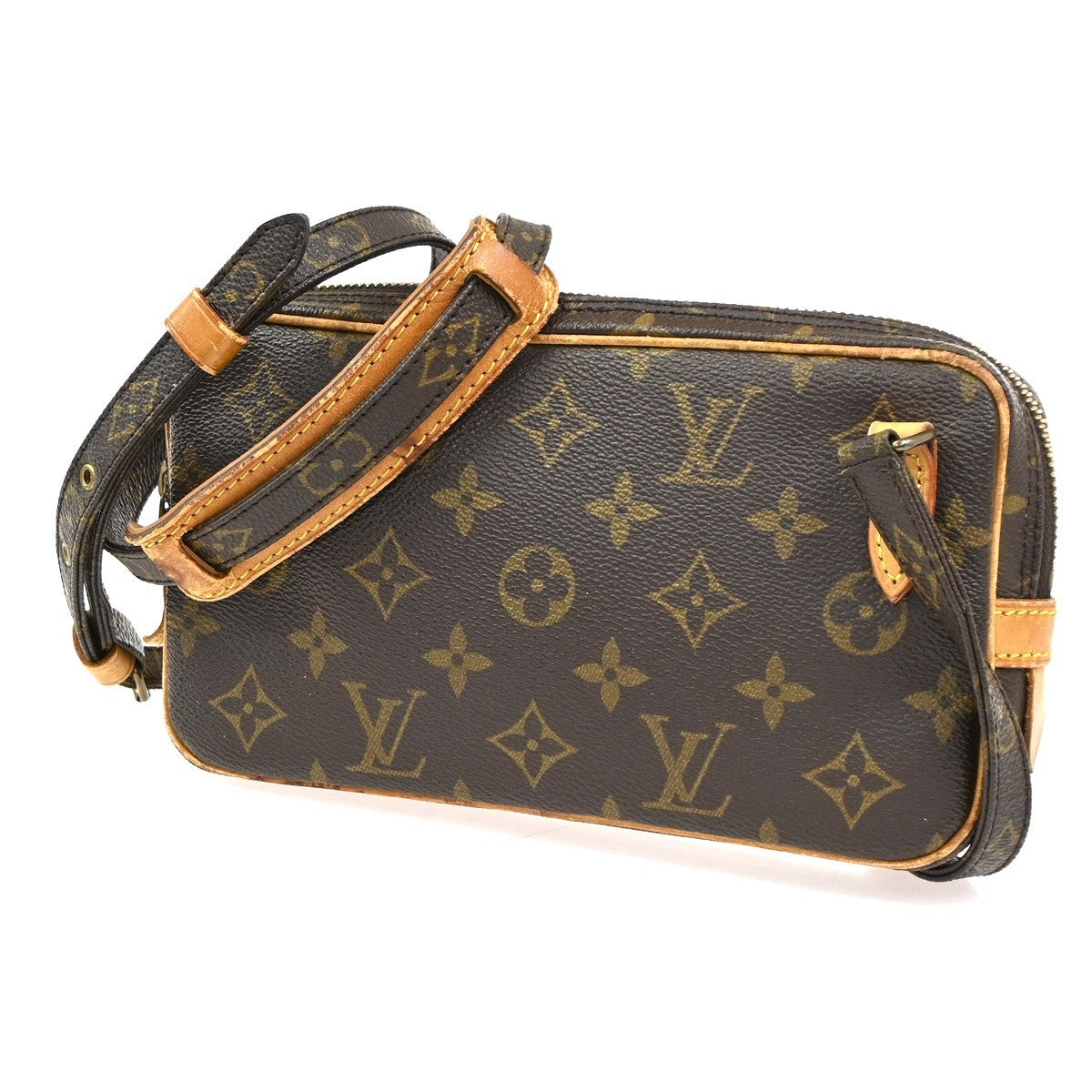 LOUIS VUITTON Marly Bandouliere Shoulder Bag Monogram Leather BN M51828 82CA974