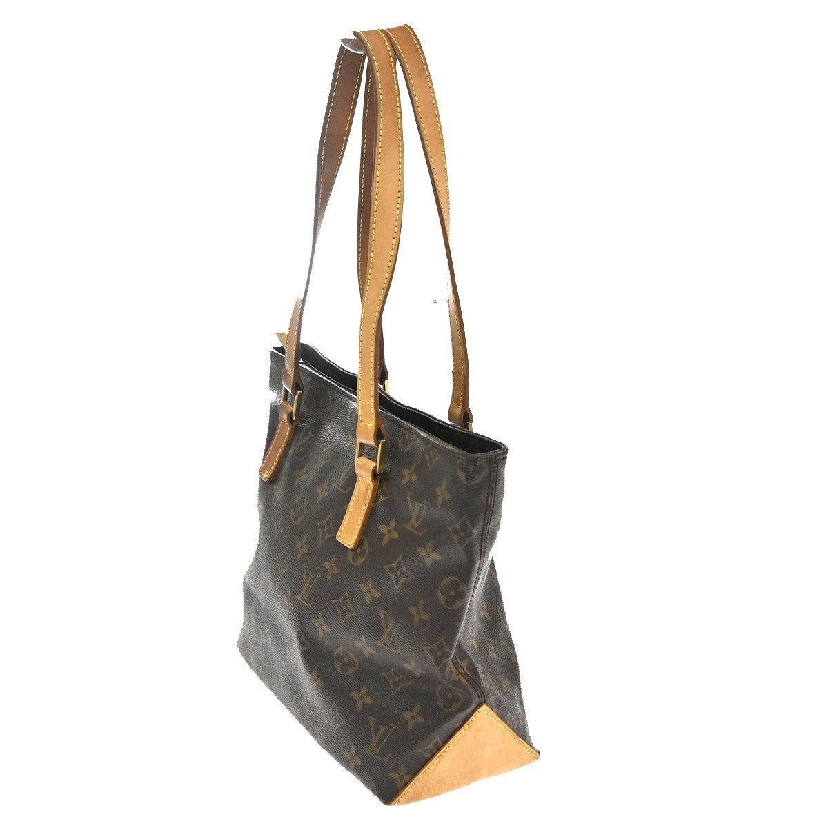 LOUIS VUITTON Cabas Piano Shoulder Bag Monogram Leather BN France M51148 76KC831