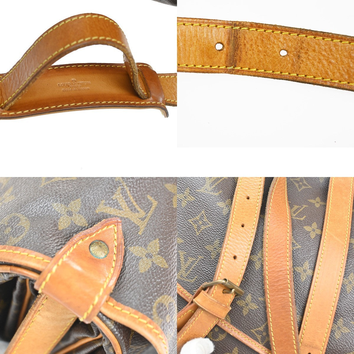LOUIS VUITTON Saumur 35 Shoulder Bag Monogram Leather BN France M42254 72KC960
