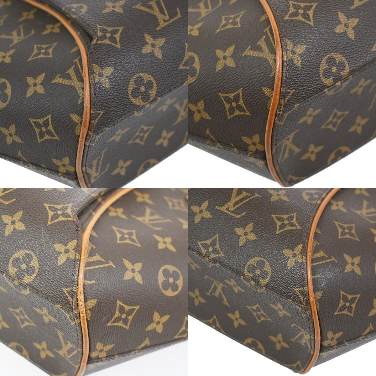 LOUIS VUITTON Ellipse Shopping Shoulder Bag Monogram Leather BN M51128 97KC698