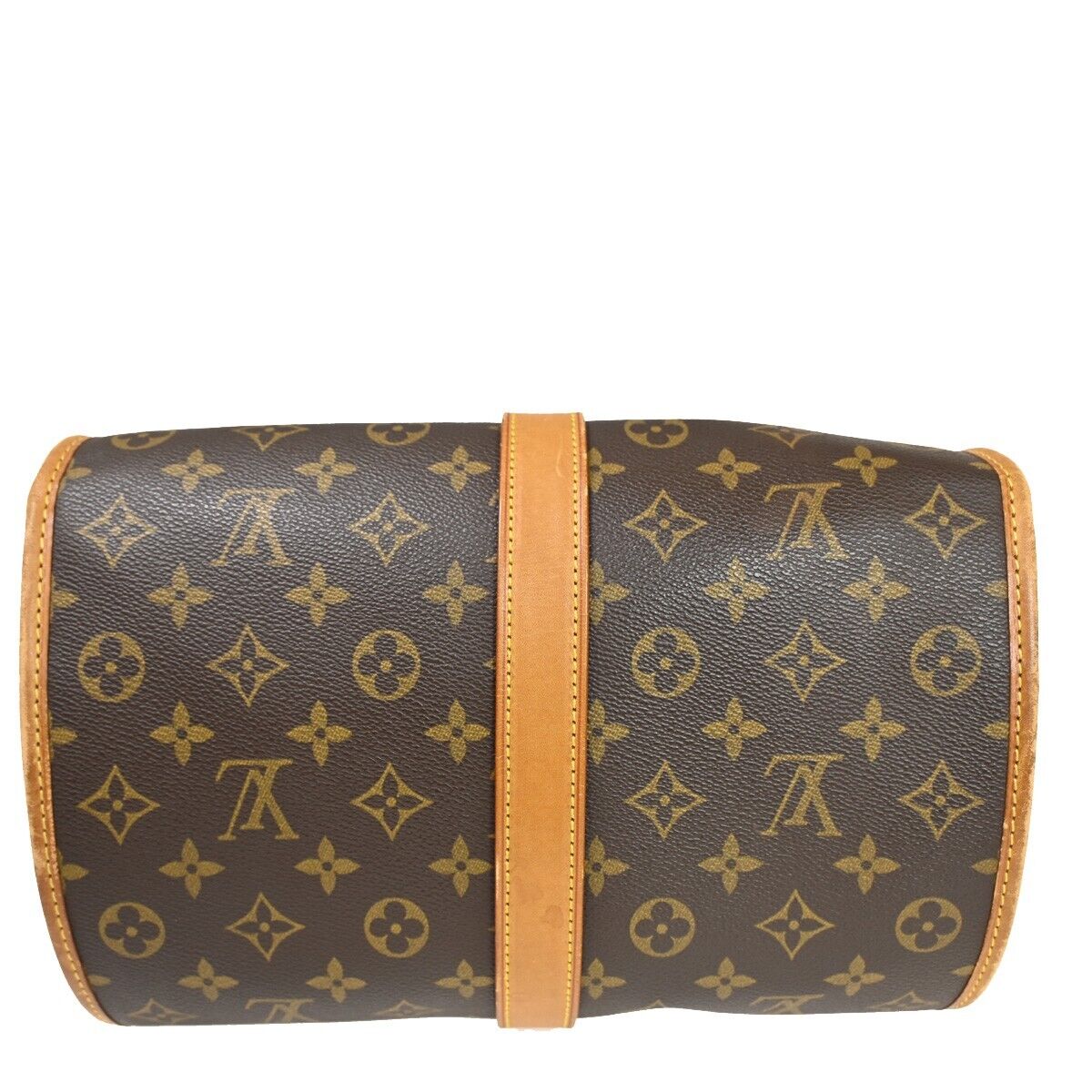 LOUIS VUITTON Logo Marne Shoulder Bag Monogram Leather Brown M51369 85YE213