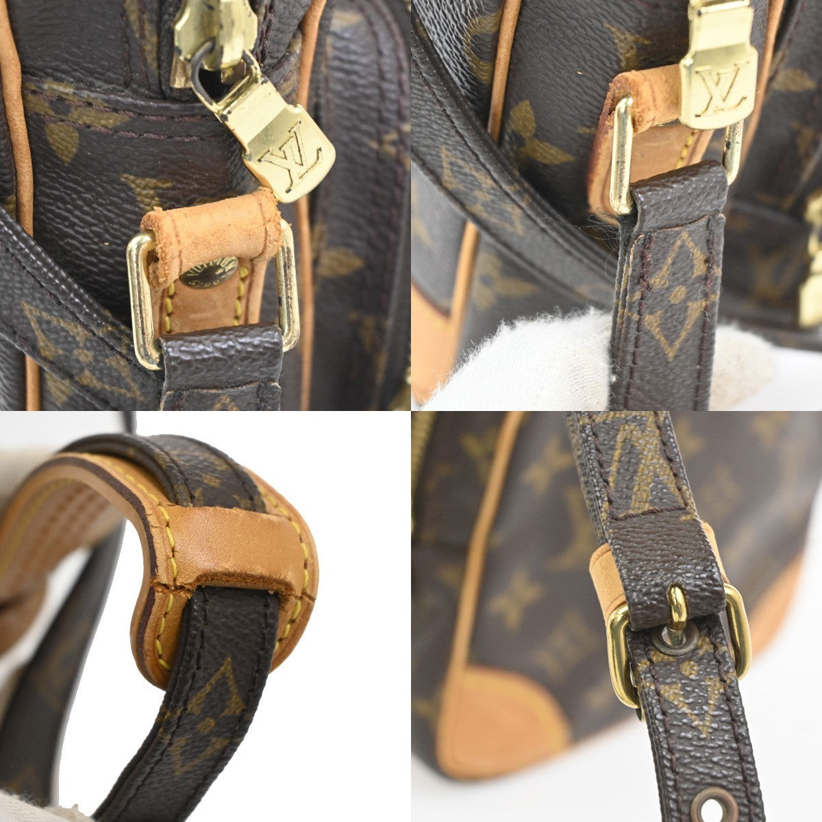 LOUIS VUITTON Amazon Crossbody Shoulder Bag Monogram Leather BN M45236 86YH932