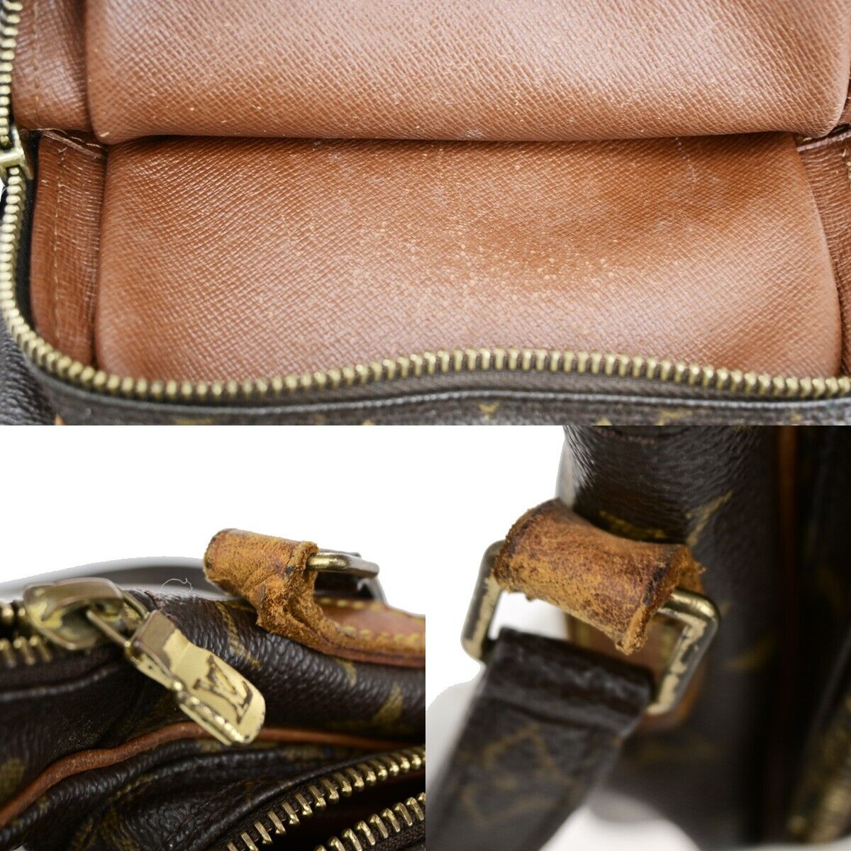 LOUIS VUITTON Amazon Crossbody Shoulder Bag Monogram Leather BN M45236 65SH901