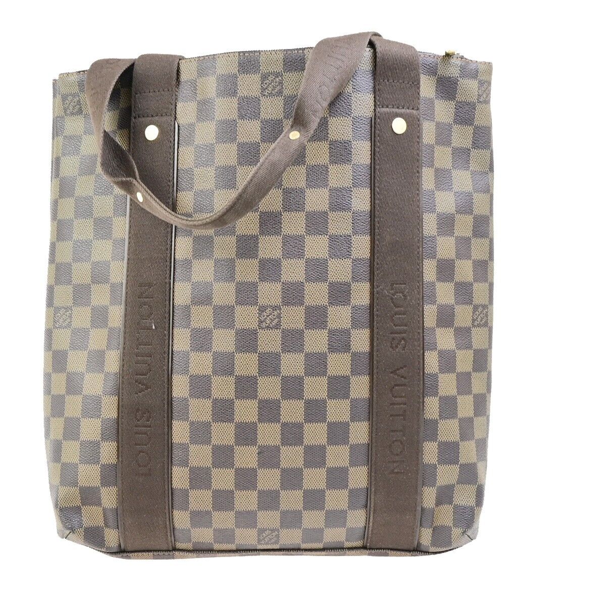 LOUIS VUITTON Cabas Beaubourg Shoulder Bag Damier Ebene Leather N52006 12EC923
