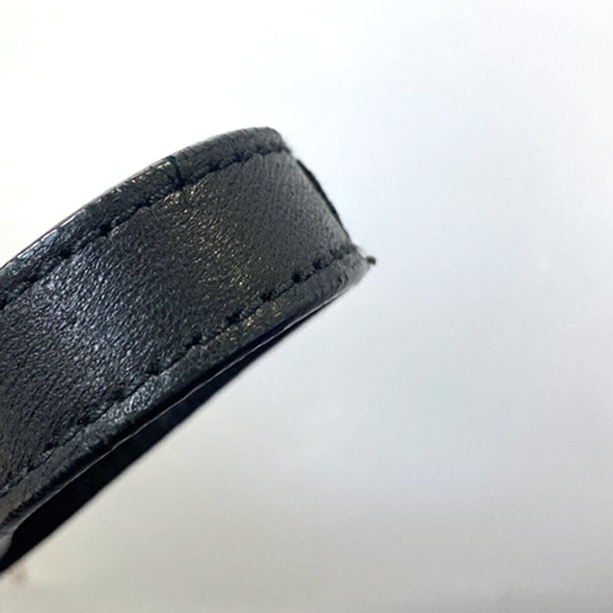 PRADA Logo Fiocco Bow Mini Crossbody Shoulder Bag Leather Black Red GHW 28YG621