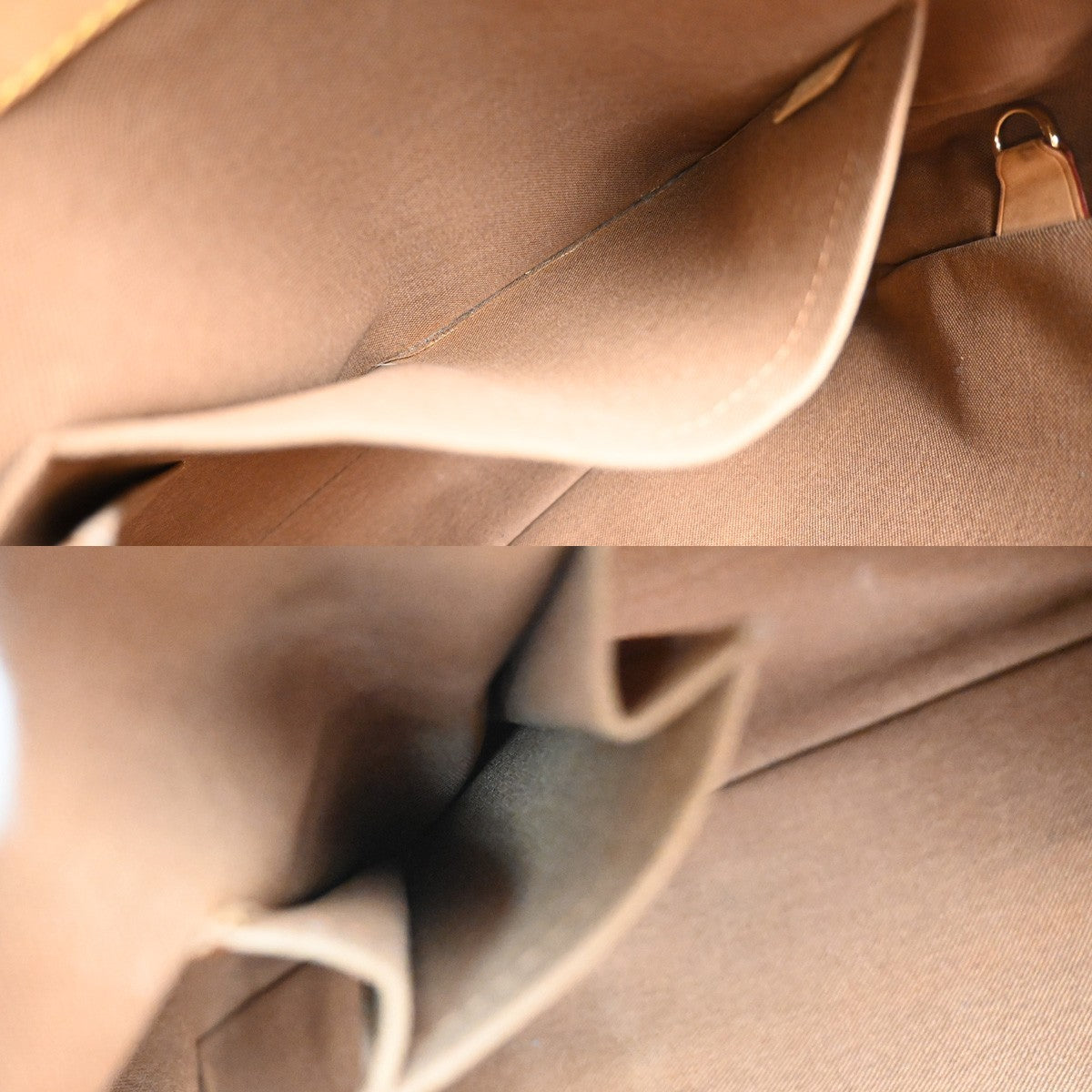 LOUIS VUITTON Sac Bosphore 2Way Hand Bag Monogram Leather Brown M40043 40MA582
