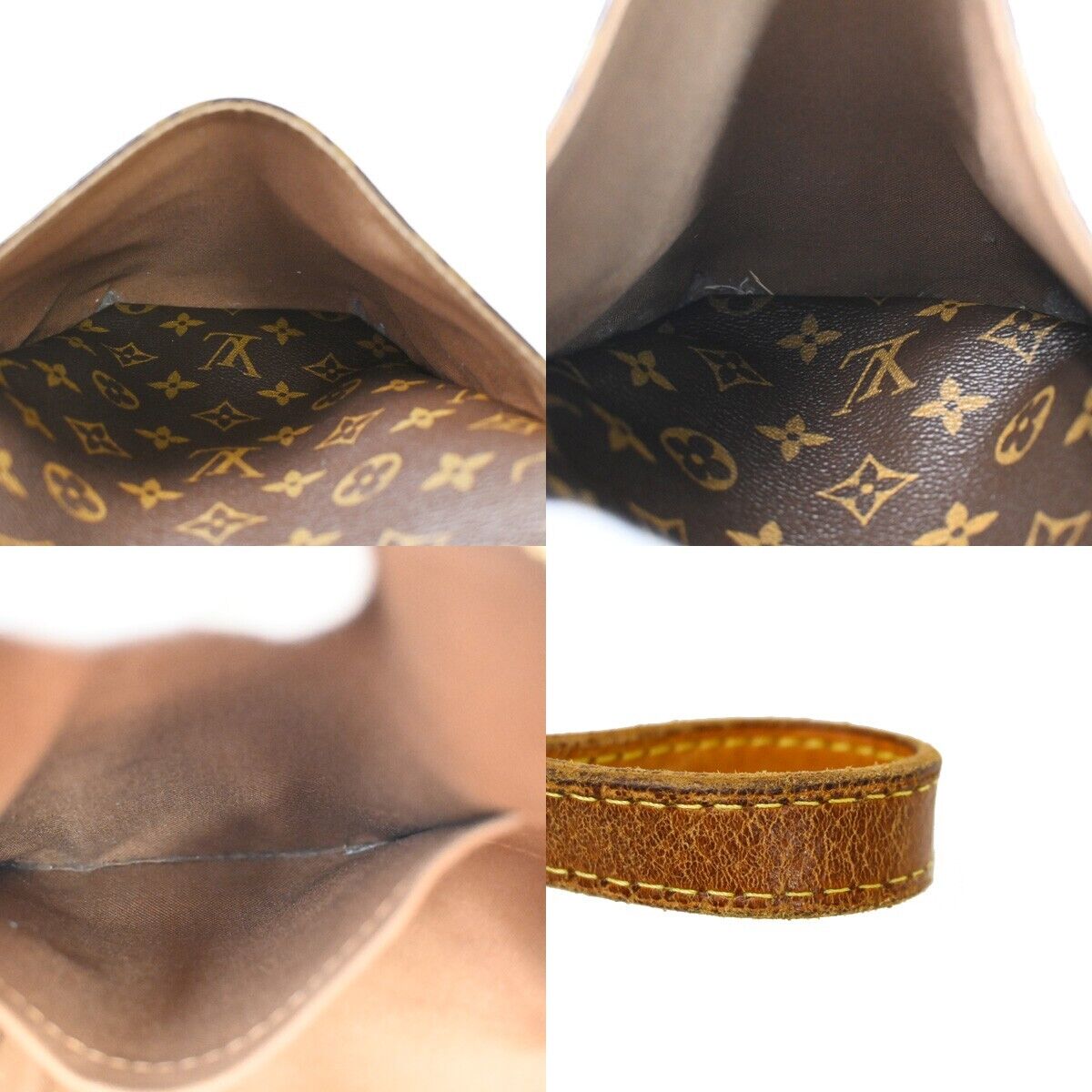 LOUIS VUITTON Logo Totally PM Shoulder Bag Monogram Leather BN M56688 97SH546