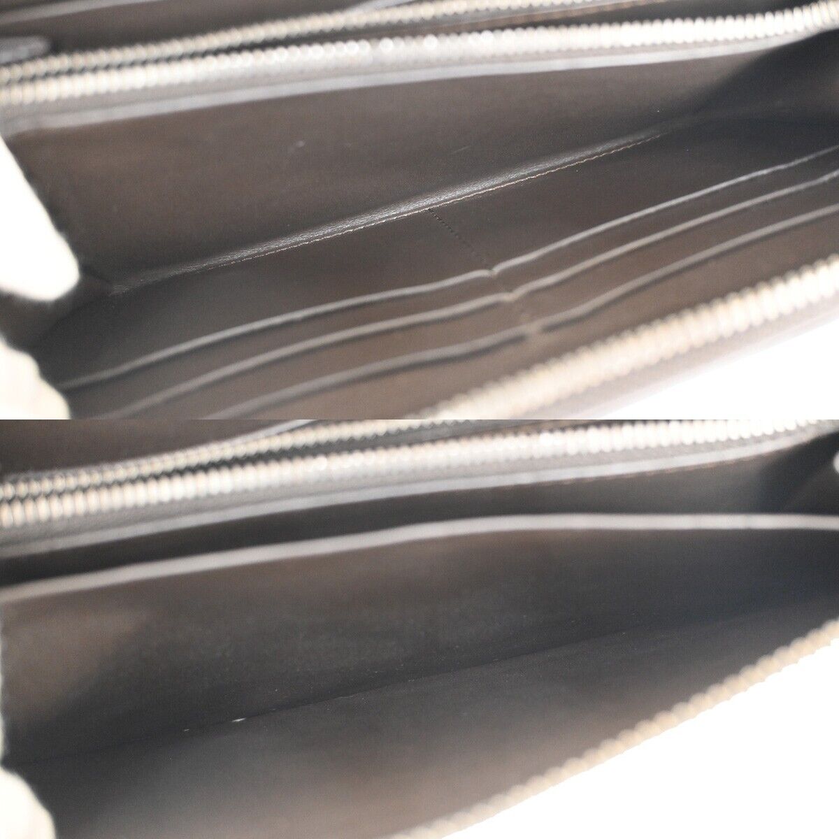 BERLUTI Logo Itauba Long Zip Around Wallet Scritto Leather Brown Italy 16RJ380