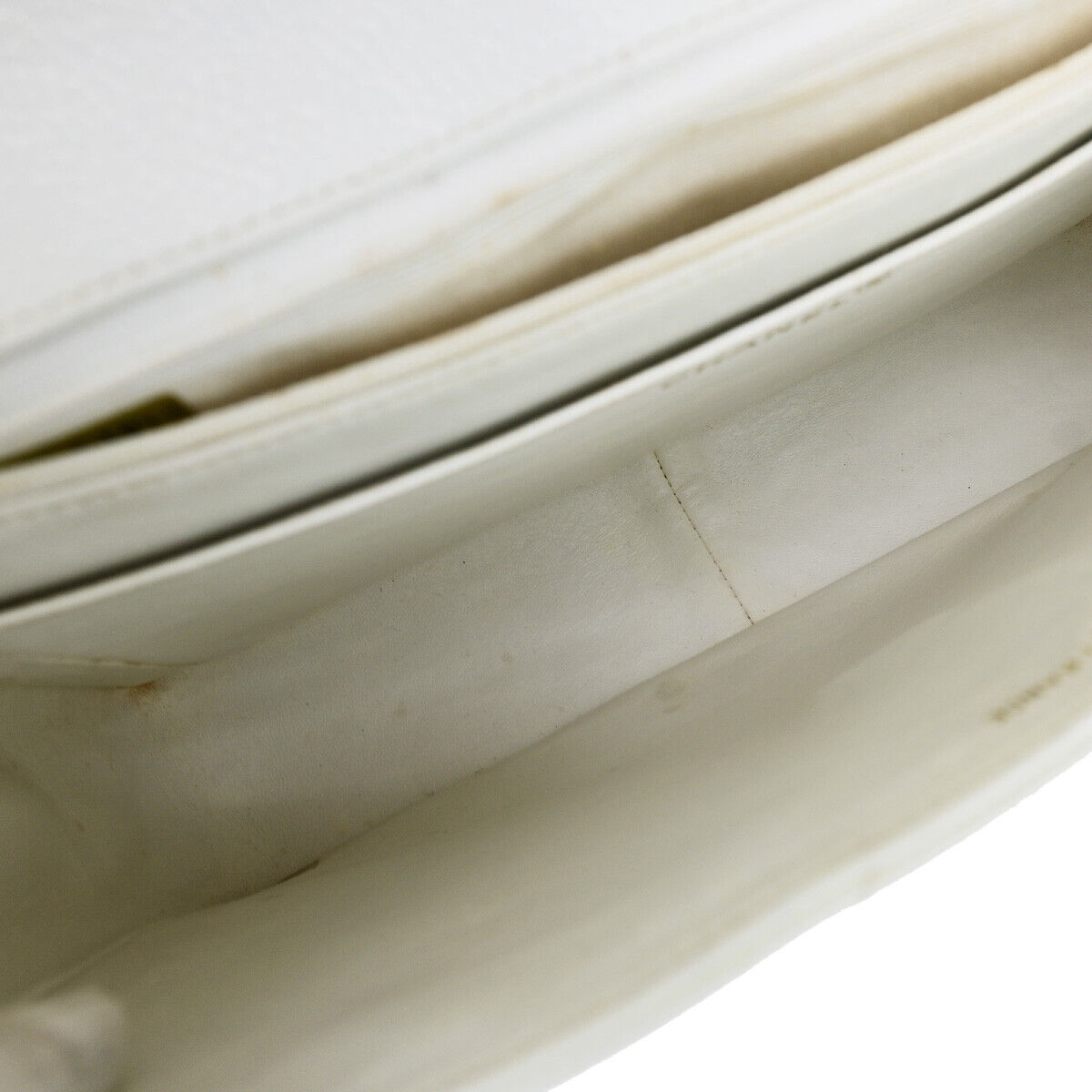 CHANEL CC Bias Stitch 30 Chain Shoulder Bag Grained Calfskin Leather WE 805RK698