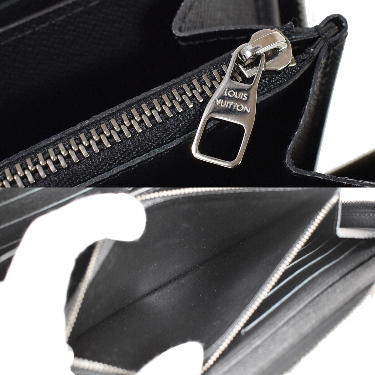 LOUIS VUITTON Zippy XL Long Bifold Wallet Monogram Eclipse BK M61698 93GA663