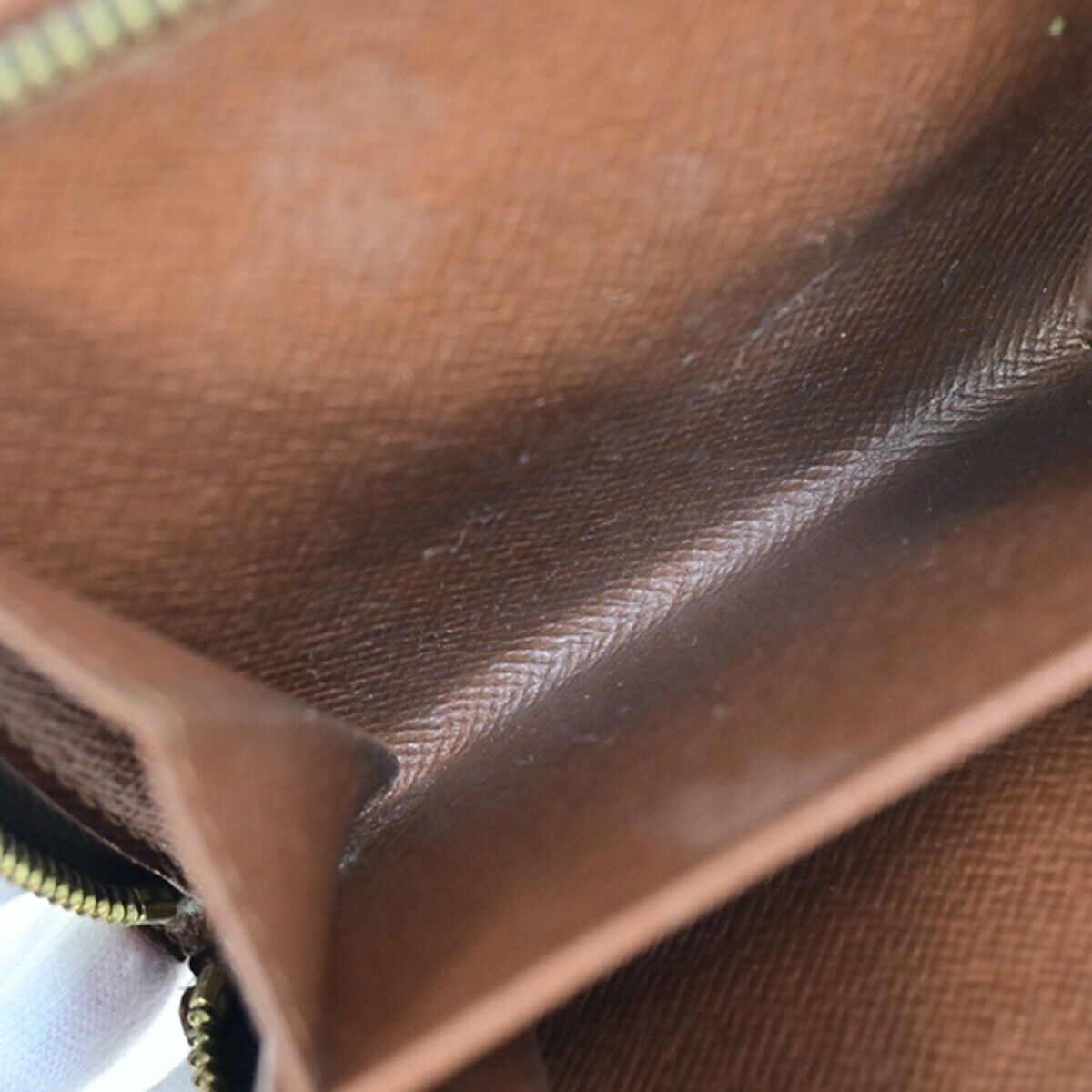 LOUIS VUITTON LV Logo 4 Set Bifold Trifold Long Wallet Monogram Brown 69KA307