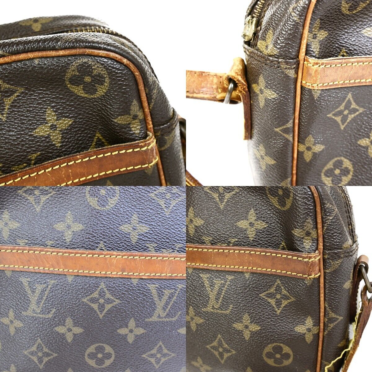 LOUIS VUITTON Trocadero 27 Shoulder Bag Monogram Leather Brown M51274 67FB198