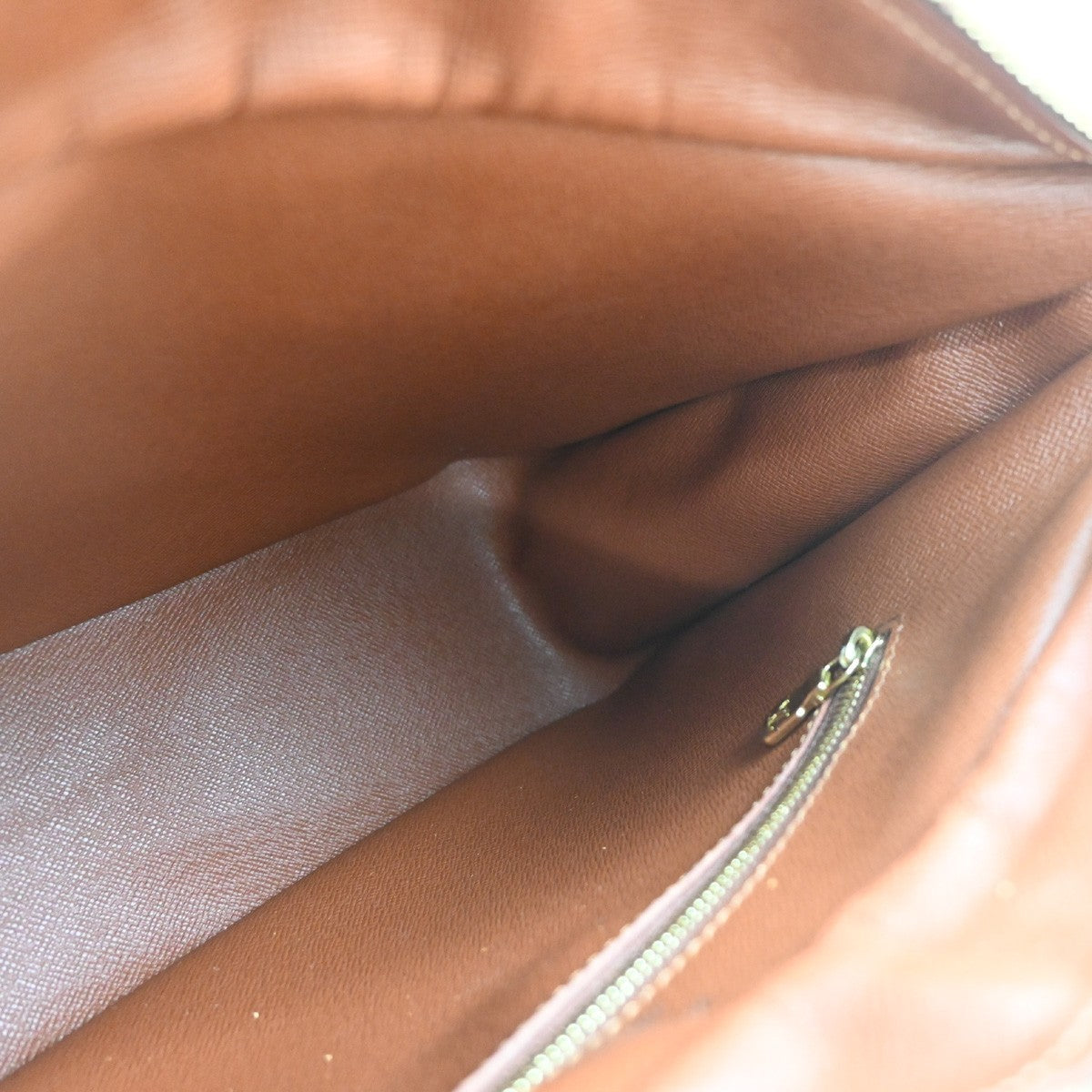 LOUIS VUITTON Boulogne 30 Shoulder Bag Monogram Leather Brown M51265 12PA117