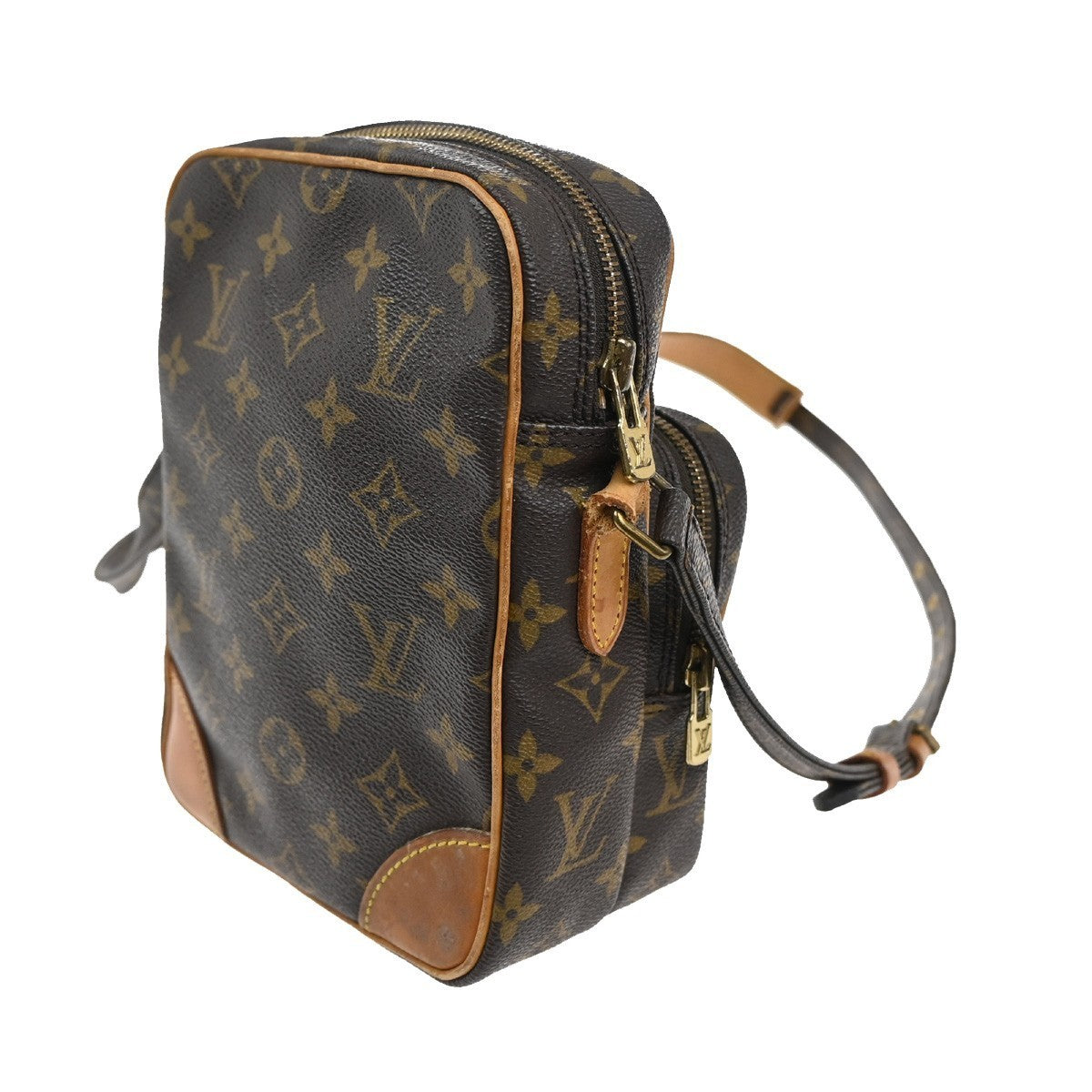 LOUIS VUITTON Amazon Crossbody Shoulder Bag Monogram Leather BN M45236 32KC286