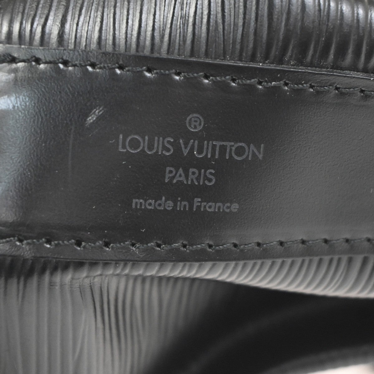 LOUIS VUITTON Sac A Dos Shoulder Bag Epi Leather Black France M80153 34CA829