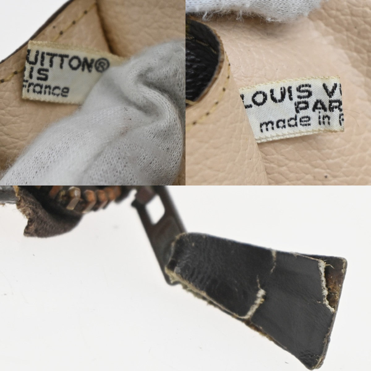 LOUIS VUITTON Poche Toilette 26 Clutch Pouch Bag Monogram Leather M47542 05KC436