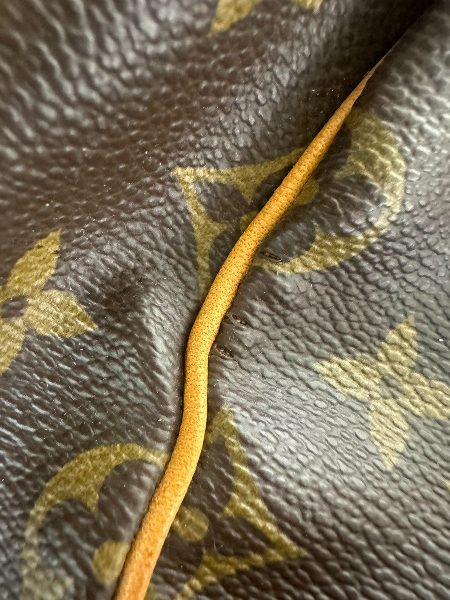 LOUIS VUITTON Keepall 55 Travel Hand Bag Monogram Leather Brown M41424 14CA649