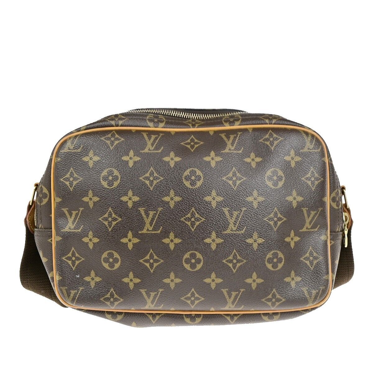 LOUIS VUITTON Reporter PM Crossbody Shoulder Bag Monogram Leather M45254 17ED015