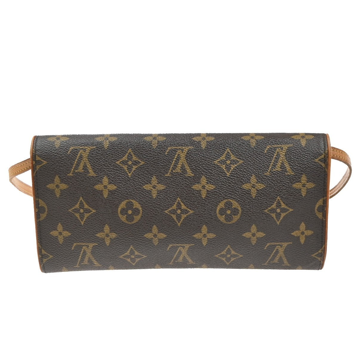 LOUIS VUITTON Pochette Twin GM 2Way Shoulder Bag Monogram Brown M51852 82MA615