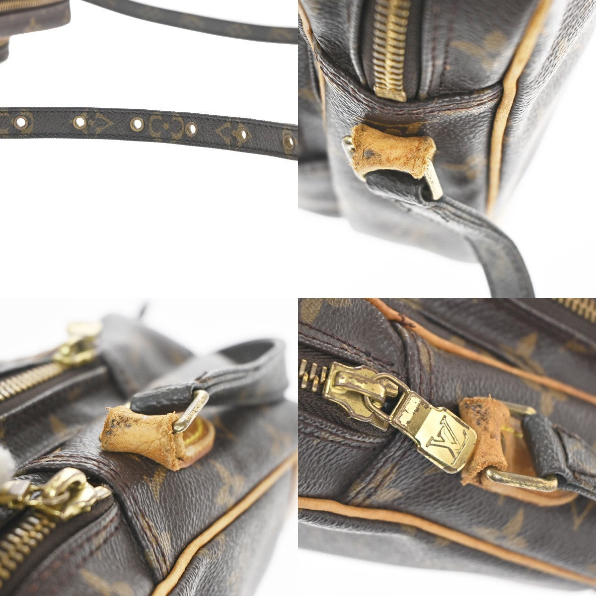 LOUIS VUITTON Amazon Crossbody Shoulder Bag Monogram Leather BN M45236 32KC420