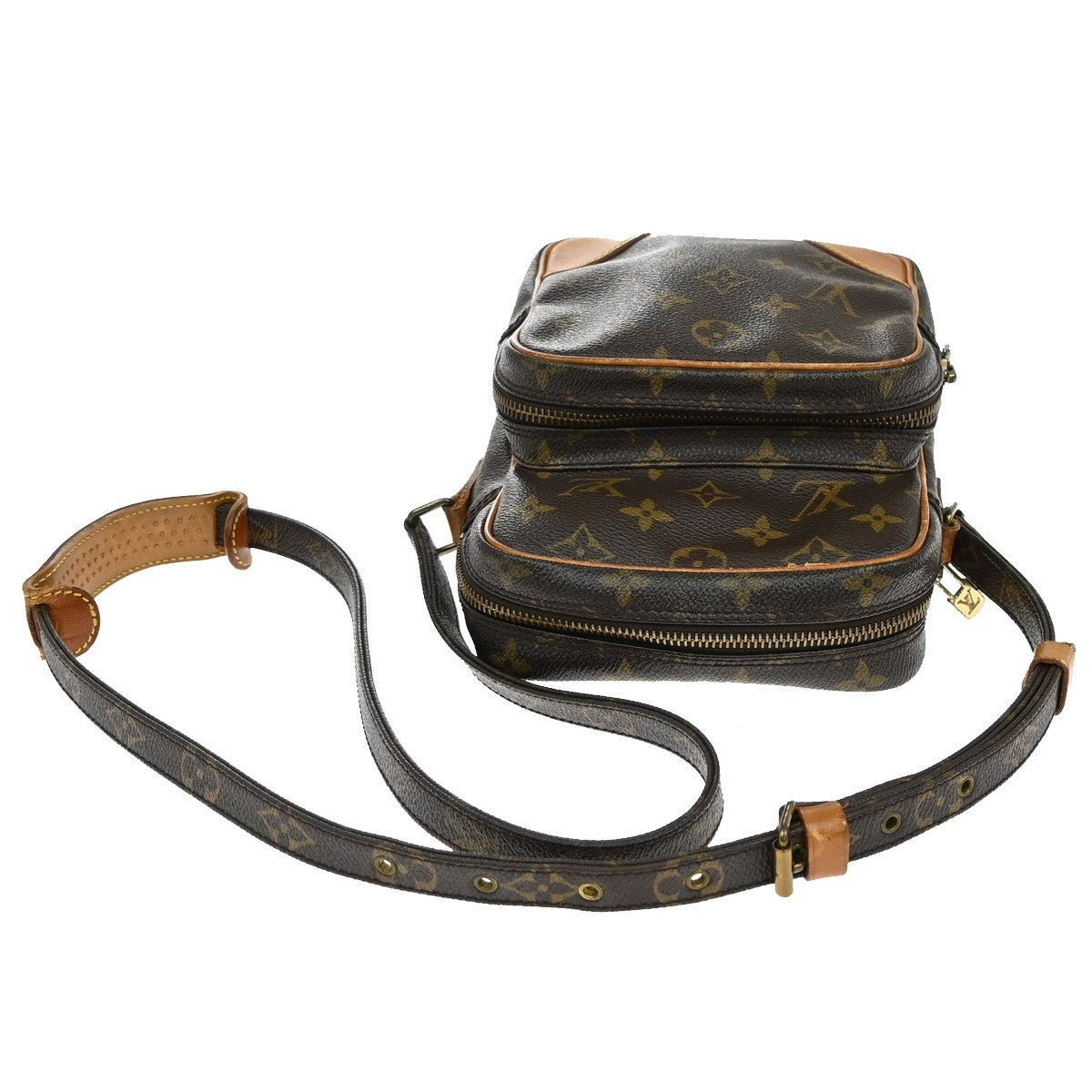 LOUIS VUITTON Amazon Crossbody Shoulder Bag Monogram Leather BN M45236 31KB350