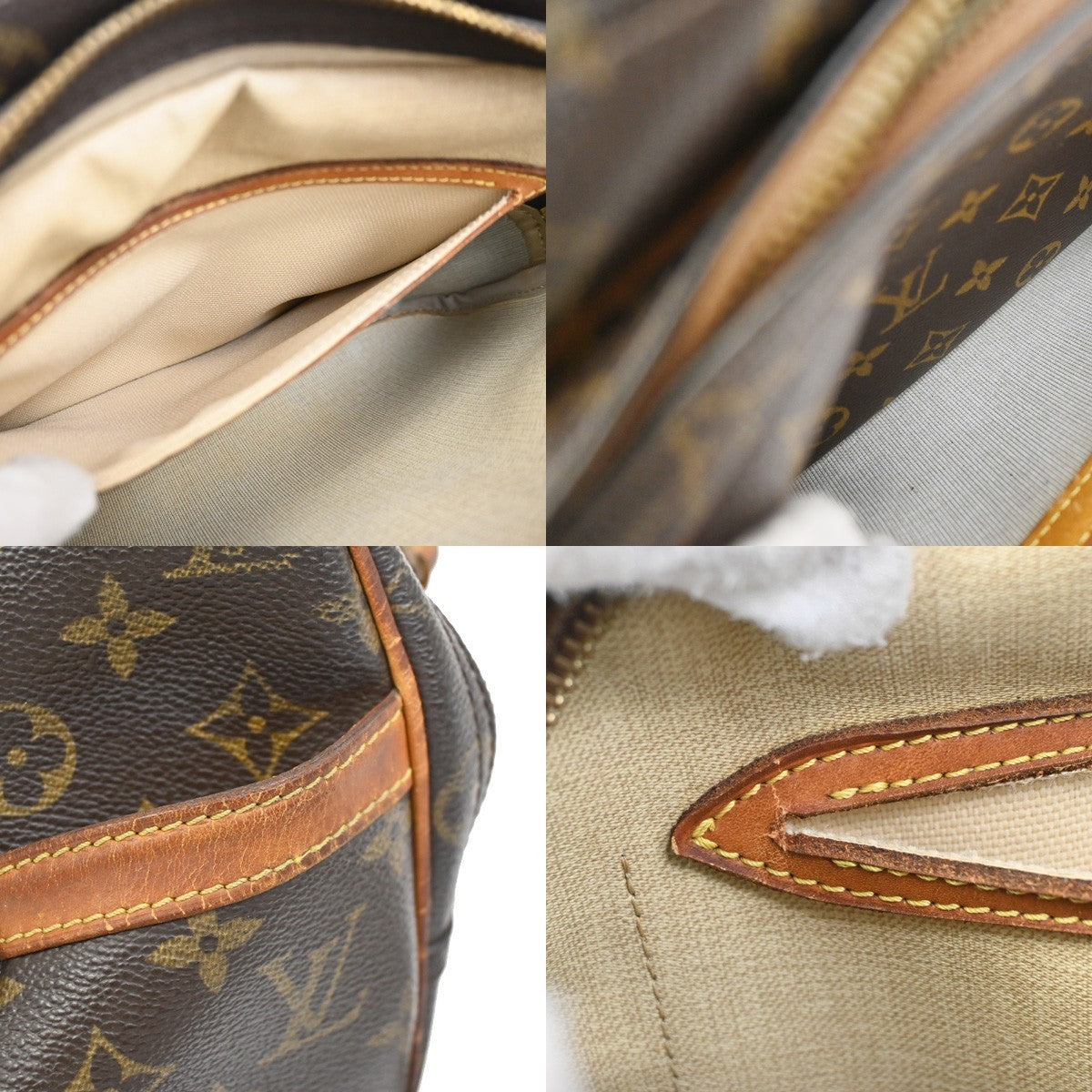 LOUIS VUITTON Reporter PM Crossbody Shoulder Bag Monogram Leather M45254 34YH963