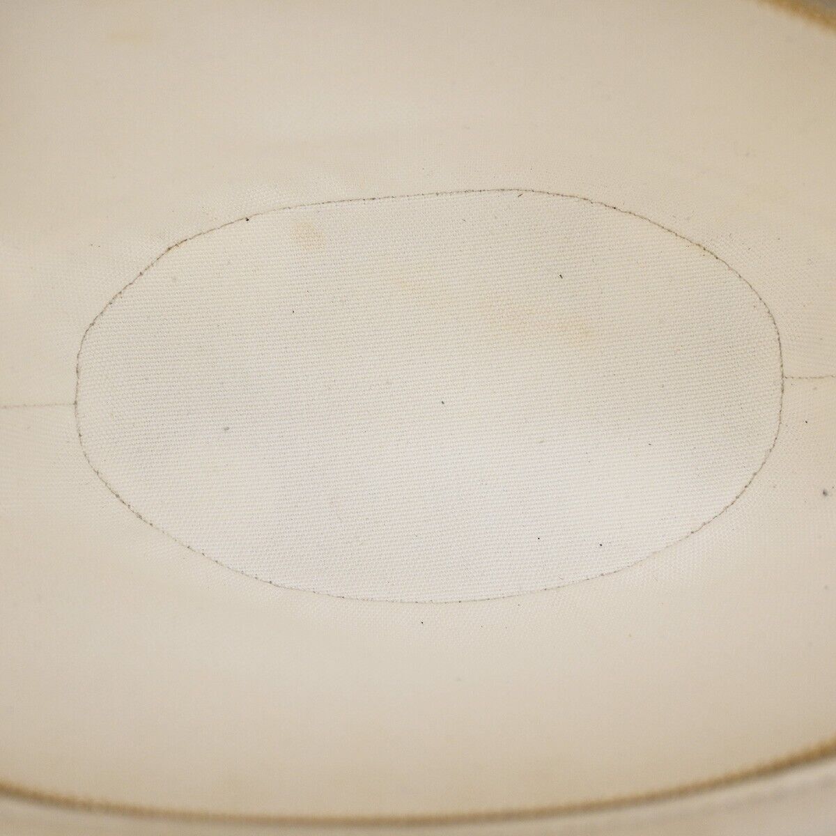 PRADA Logo Midollino Wicker 2Way Shoulder Hand Bag Canvas Leather White 686RH260