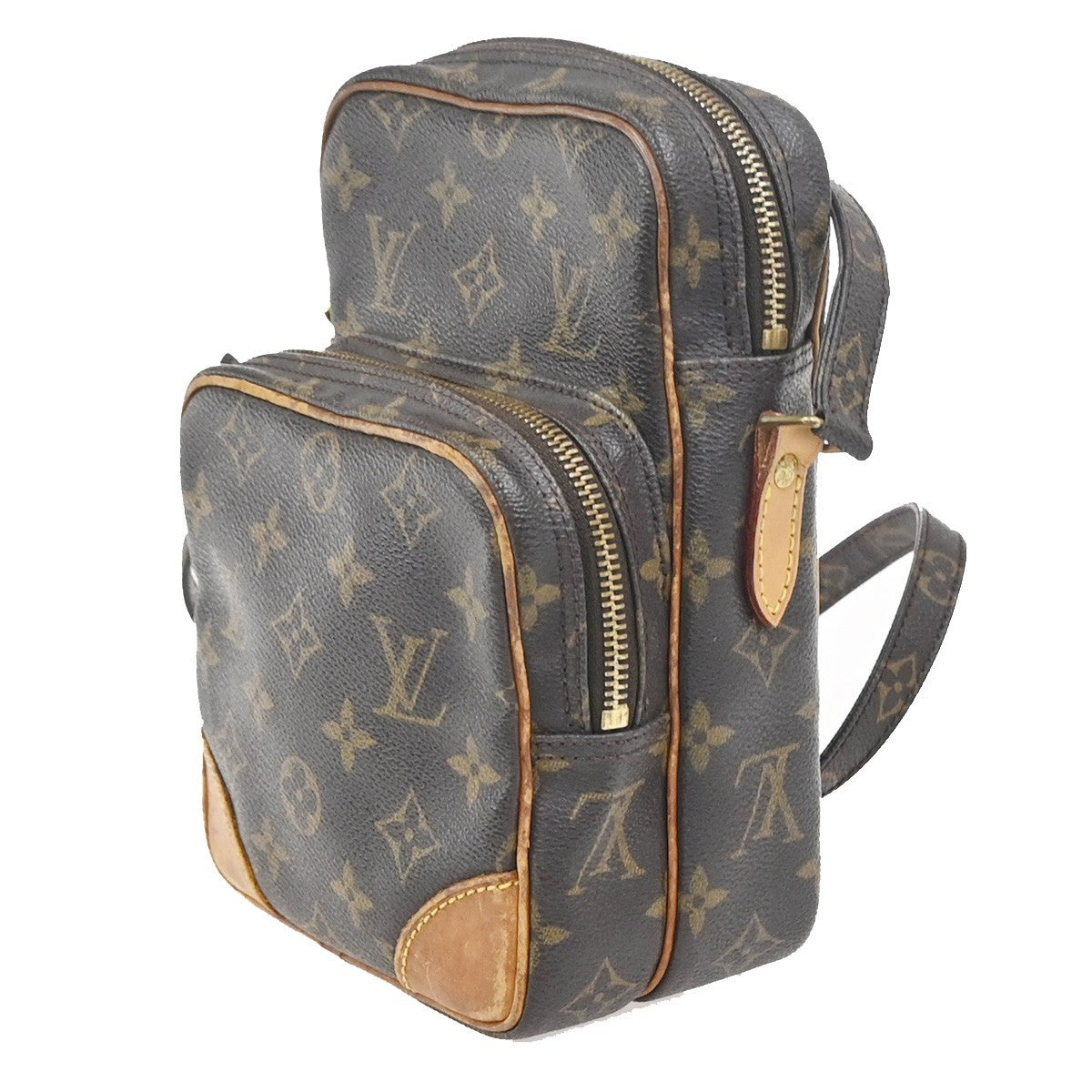 LOUIS VUITTON Amazon Crossbody Shoulder Bag Monogram Leather BN M45236 32KC766