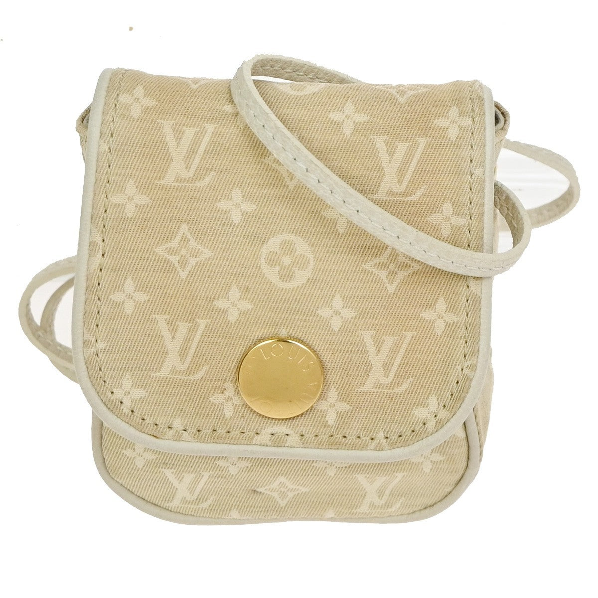 LOUIS VUITTON Pochette Cancun Shoulder Bag Monogram Mini Lin BE M95312 31KC645