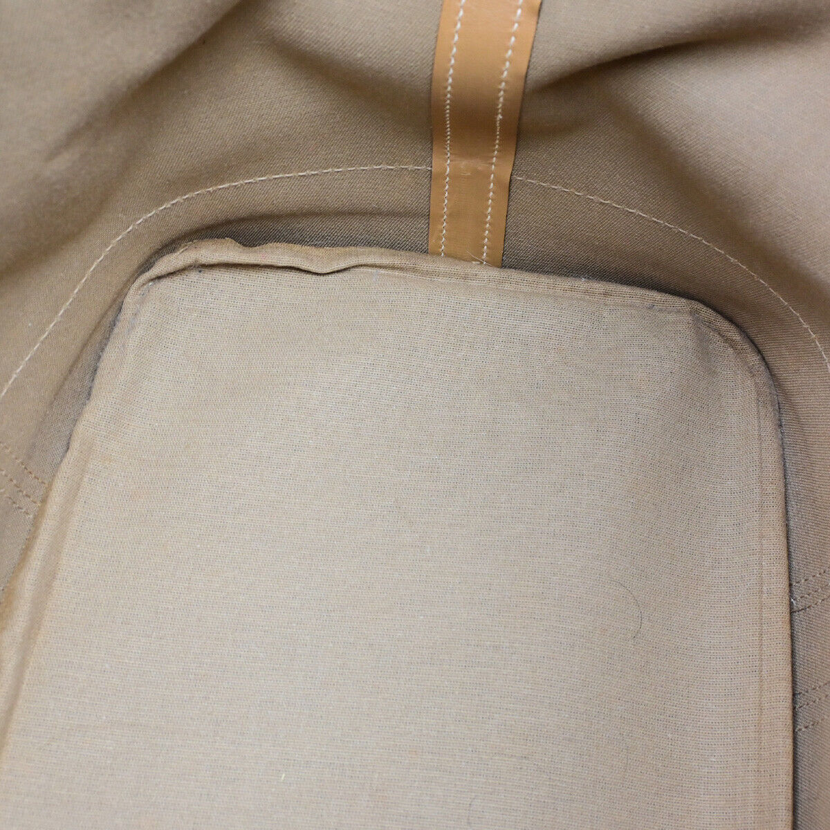 GUCCI Logo Sherry GG Pattern Travel Hand Bag PVC Leather Brown Italy 62YG543