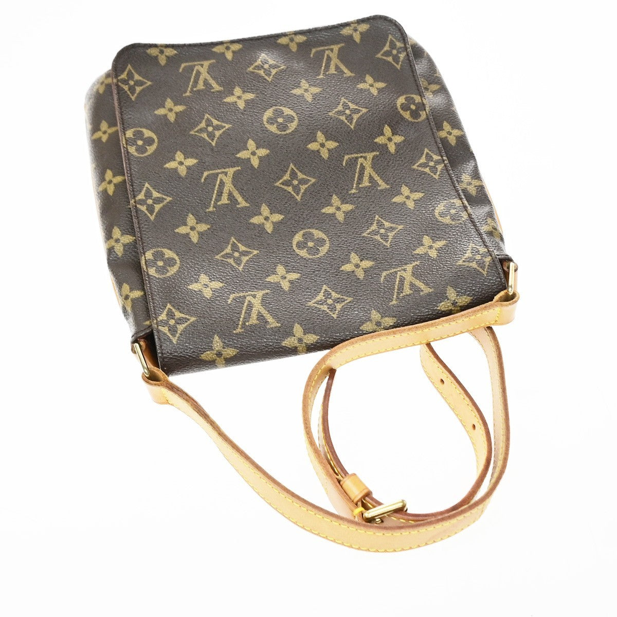 LOUIS VUITTON LV Musette Salsa Short Shoulder Bag Monogram Brown M51258 82KD098
