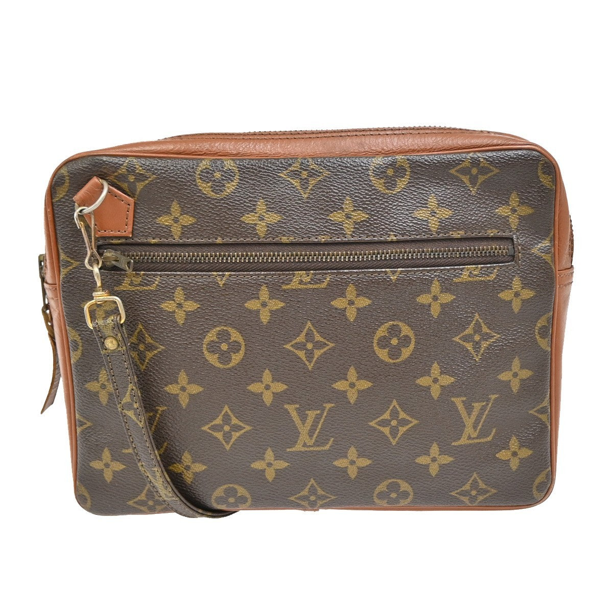LOUIS VUITTON Pochette Sport Shoulder Bag Monogram Brown N0.183 04FC040