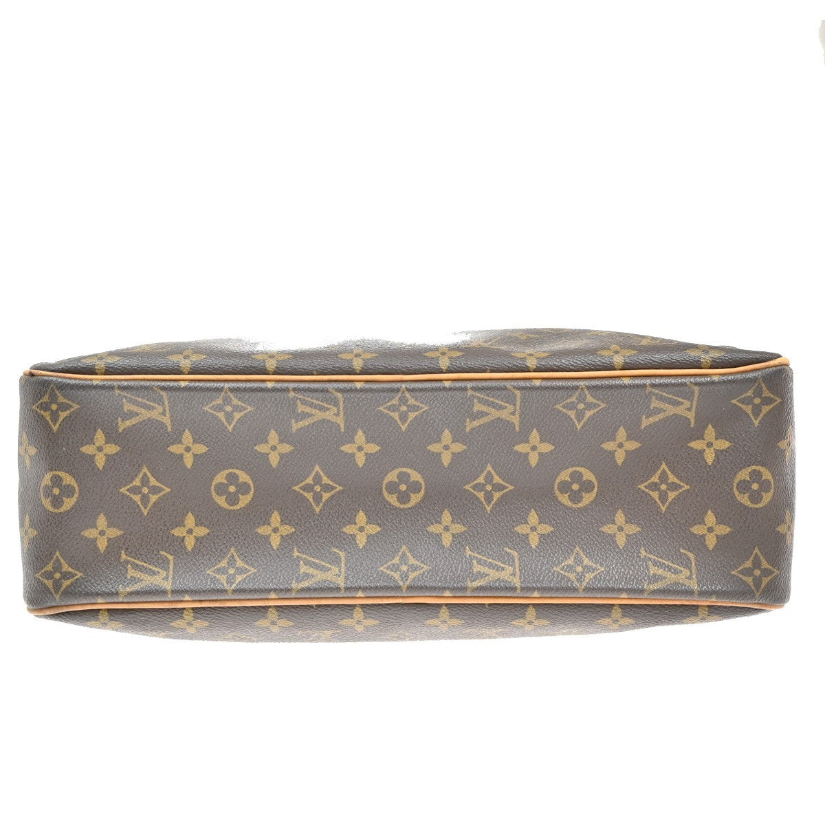 LOUIS VUITTON LV Logo Cite GM Shoulder Bag Monogram Leather Brown M51181 11AA077