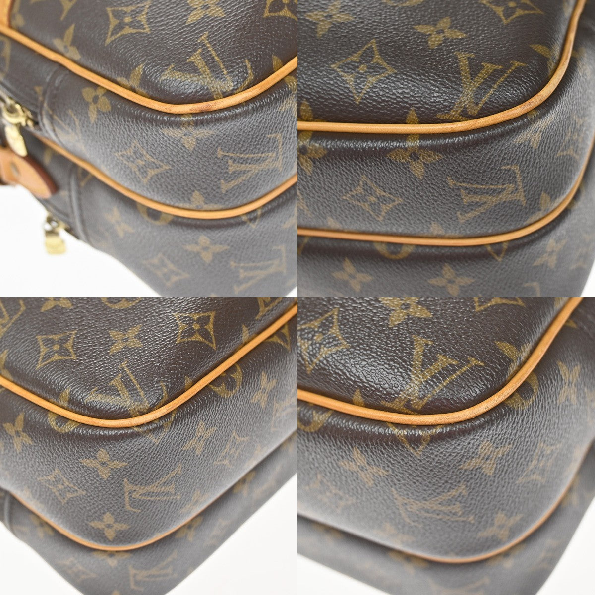 LOUIS VUITTON Reporter PM Crossbody Shoulder Bag Monogram Leather M45254 77YH995