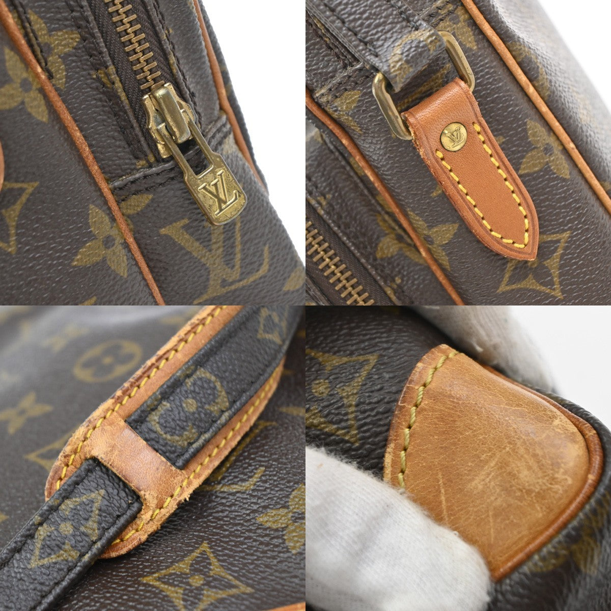 LOUIS VUITTON Amazon Crossbody Shoulder Bag Monogram Leather BN M45236 34KB427