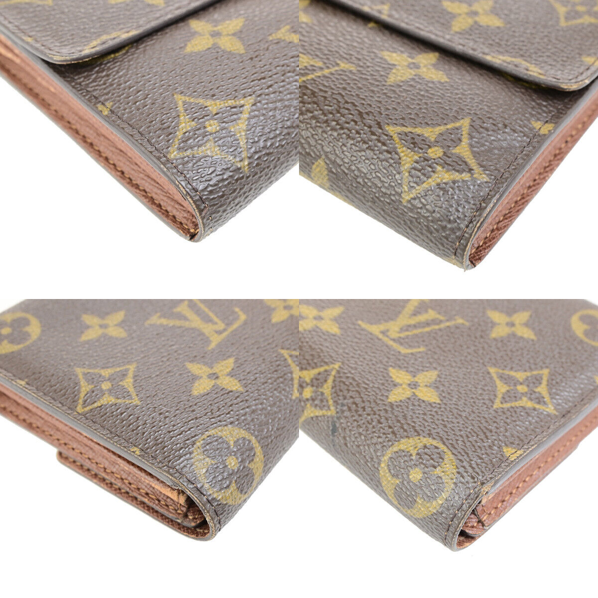 LOUIS VUITTON Portefeuille Sarah Long Bifold Wallet Monogram BN M61734 69YG494