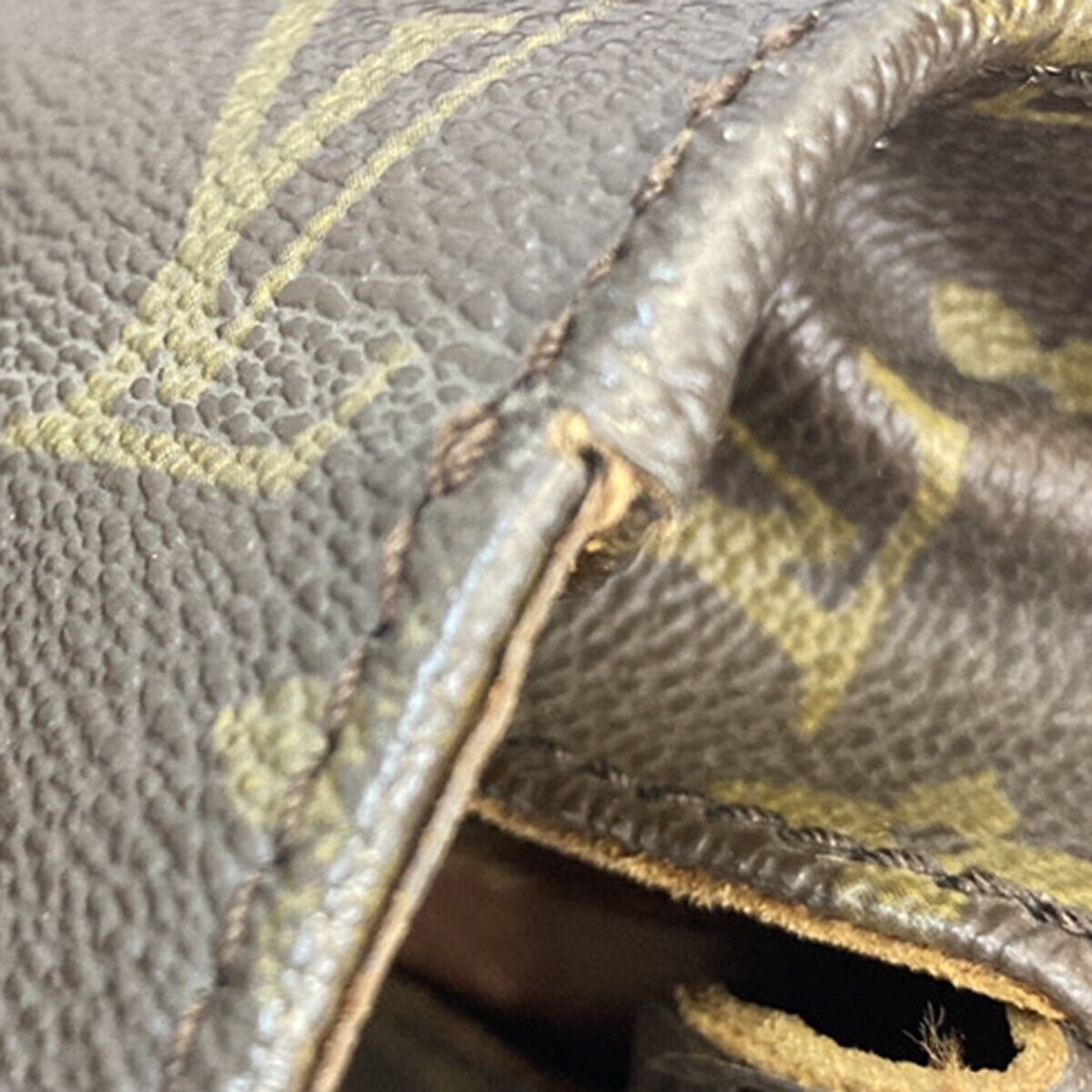LOUIS VUITTON Cartouchiere GM Shoulder Bag Monogram Leather Brown M51252 64EA441