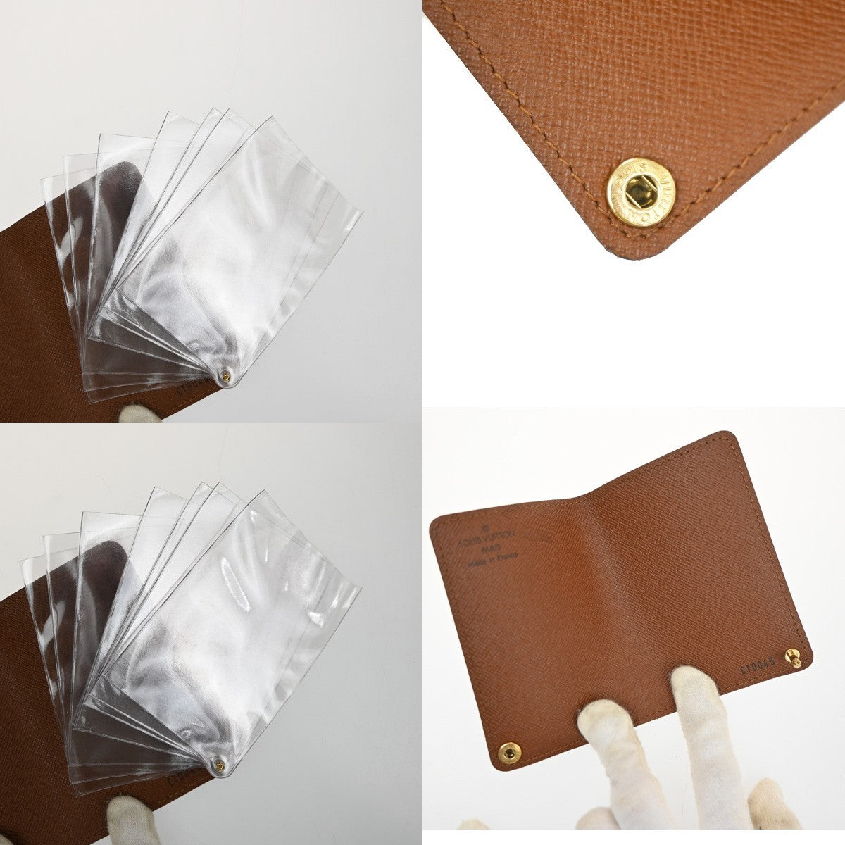 LOUIS VUITTON Porte Carte Credit Pression Card Case Monogram BN M60937 61MA637