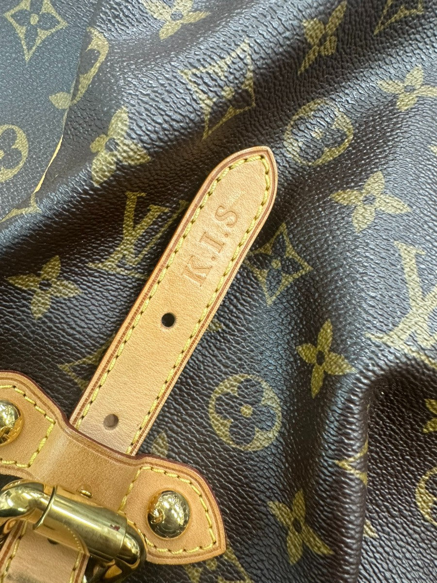 LOUIS VUITTON LV Tivoli GM Shoulder Bag Monogram Leather Brown M40144 57CA616