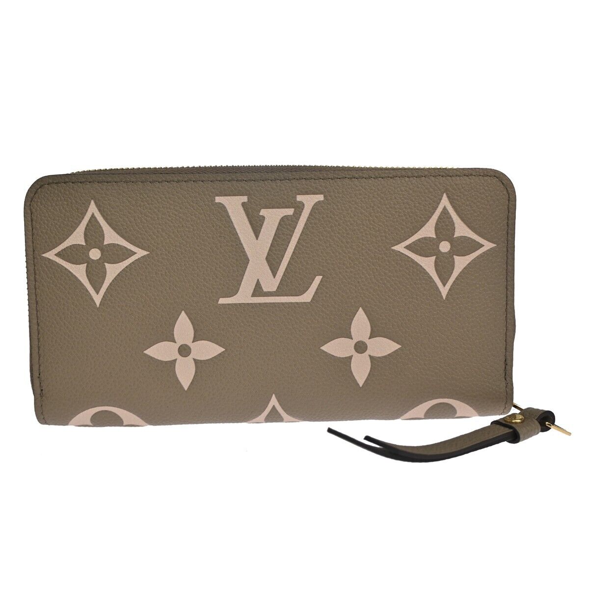 LOUIS VUITTON Zippy Wallet Bicolor Monogram Empreinte Leather M69794 59RH320