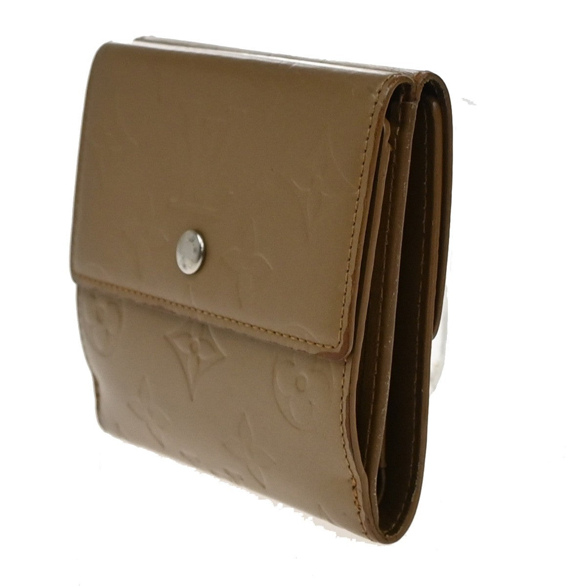 LOUIS VUITTON Porte Monnaie Billets Wallet Monogram Mat Brown M65117 67EG049