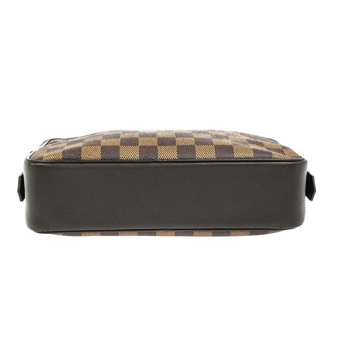 LOUIS VUITTON Trousse Toilette Clutch Hand Bag Damier Ebene Brown N47623 31YJ078
