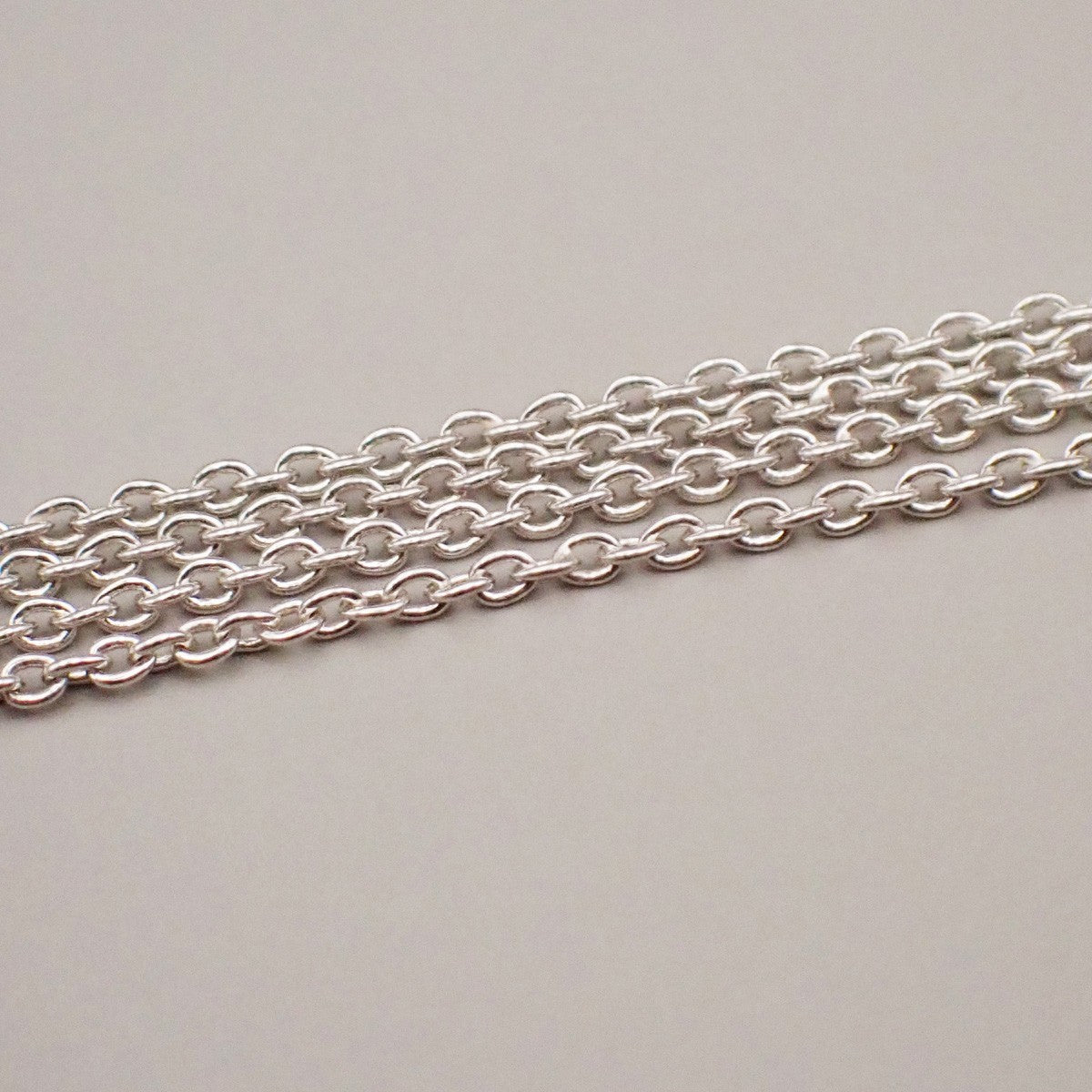 Tiffany & Co. Madonna Chain Necklace Pendant Silver 925 Elsa Peretti 05YH719